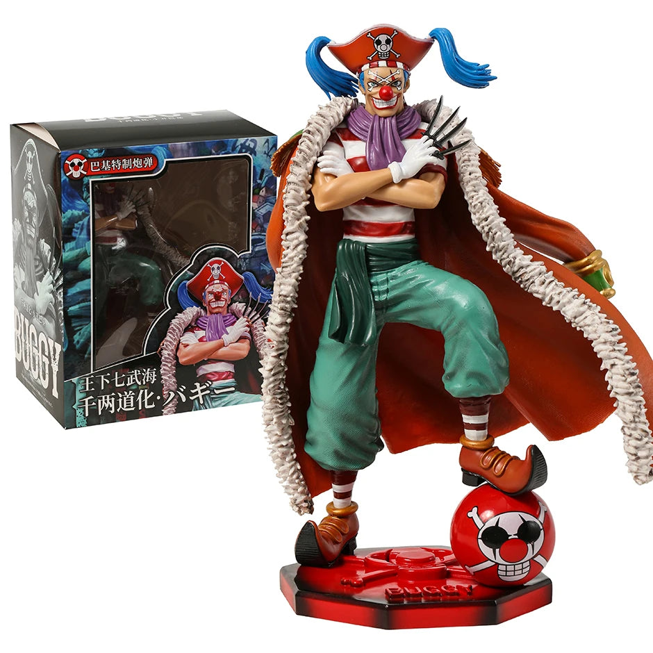 One Piece Buggy Anime Figure PVC