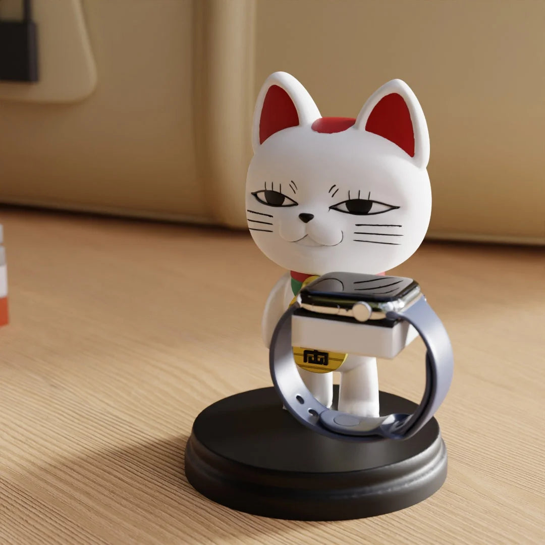 Dandadan Apple Watch Charging Stand Turbo Granny Anime Figure PVC