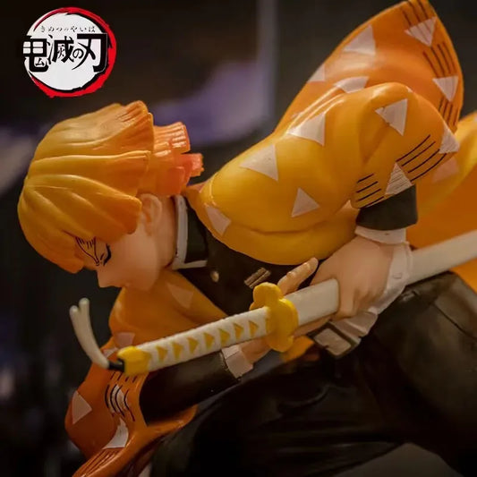 Demon Slayer Agatsuma Zenitsu Anime Figure PVC