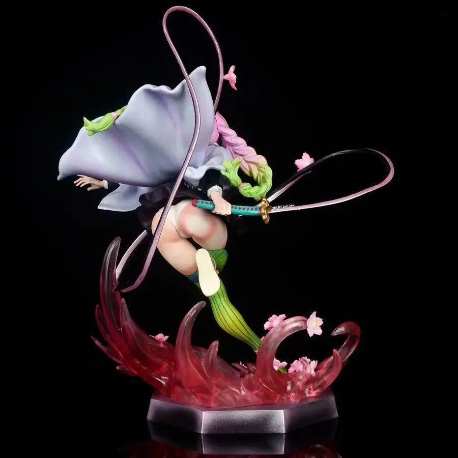 Demon Slayer Kanroji Mitsuri Anime Girl Figure PVC