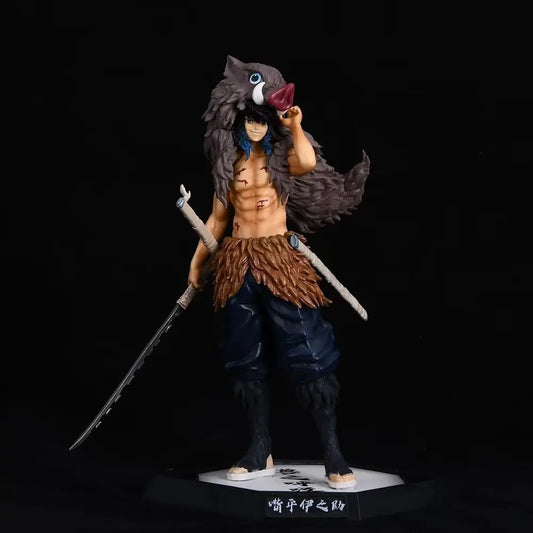Demon Slayer Hashibira Inosuke Anime Figures PVC