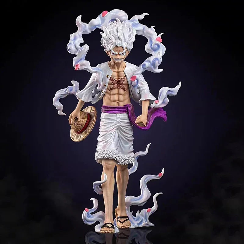 One Piece Monkey D. Luffy Gear 5 Anime Figure PVC