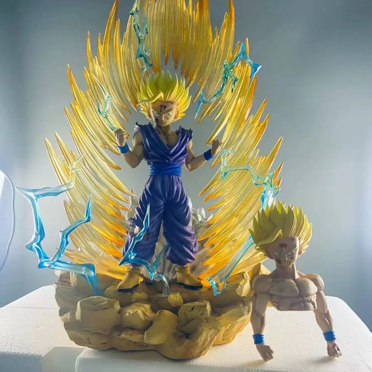 Dragon Ball Son Gohan Super Saiyan 2 Anime Figure PVC