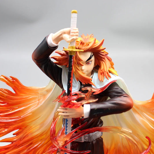 Demon Slayer Rengoku Kyoujurou Anime Figure PVC