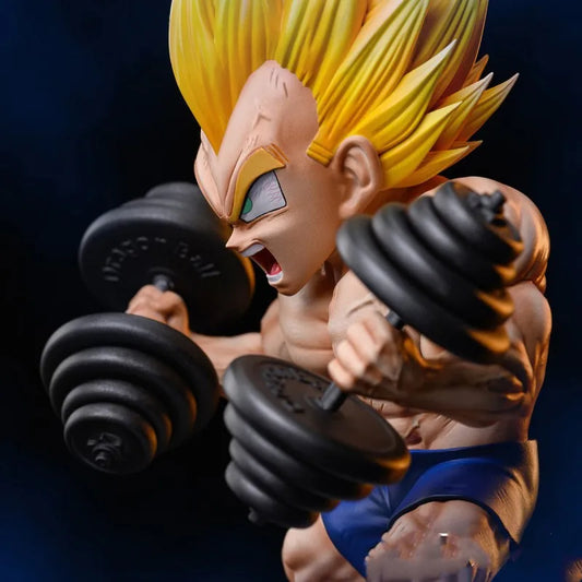 Dragon Ball Muscle Fitness Vegeta Anime Figure PVC