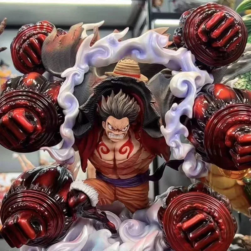 One Piece Monkey D. Luffy Gear 4 Anime Figure PVC