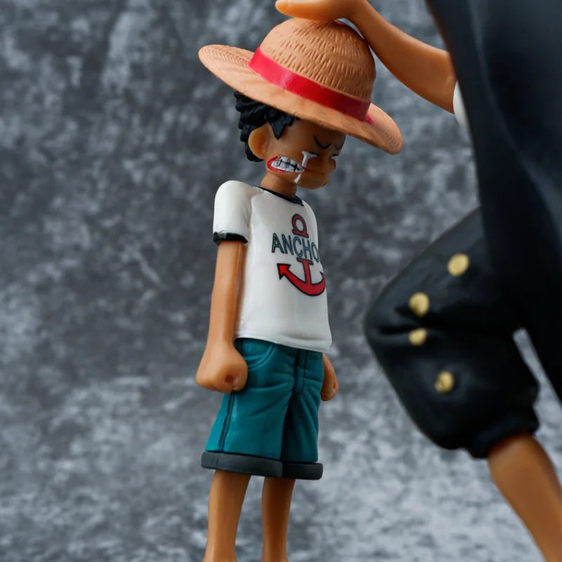 One Piece Luffy & Shanks Anime Figure PVC
