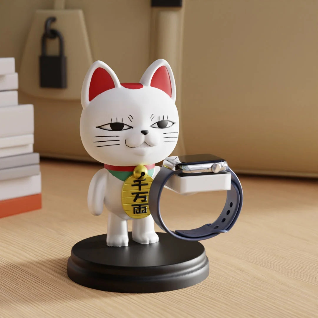 Dandadan Apple Watch Charging Stand Turbo Granny Anime Figure PVC