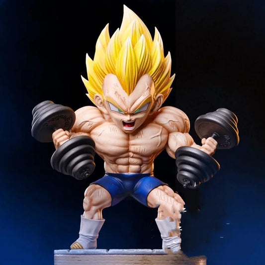Dragon Ball Muscle Fitness Vegeta Anime Figure PVC