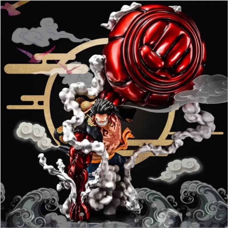 One Piece Gear 4 Bound Man Monkey.D.Luffy Anime Figure PVC