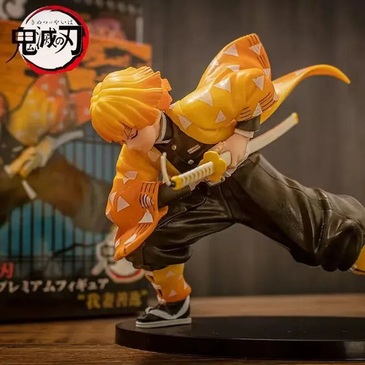 Demon Slayer Agatsuma Zenitsu Anime Figure PVC