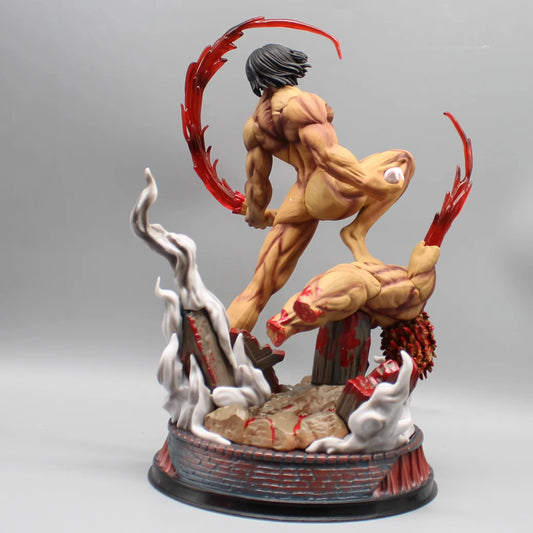 Attack On Titan Eren Jäger Titan Anime Figure PVC