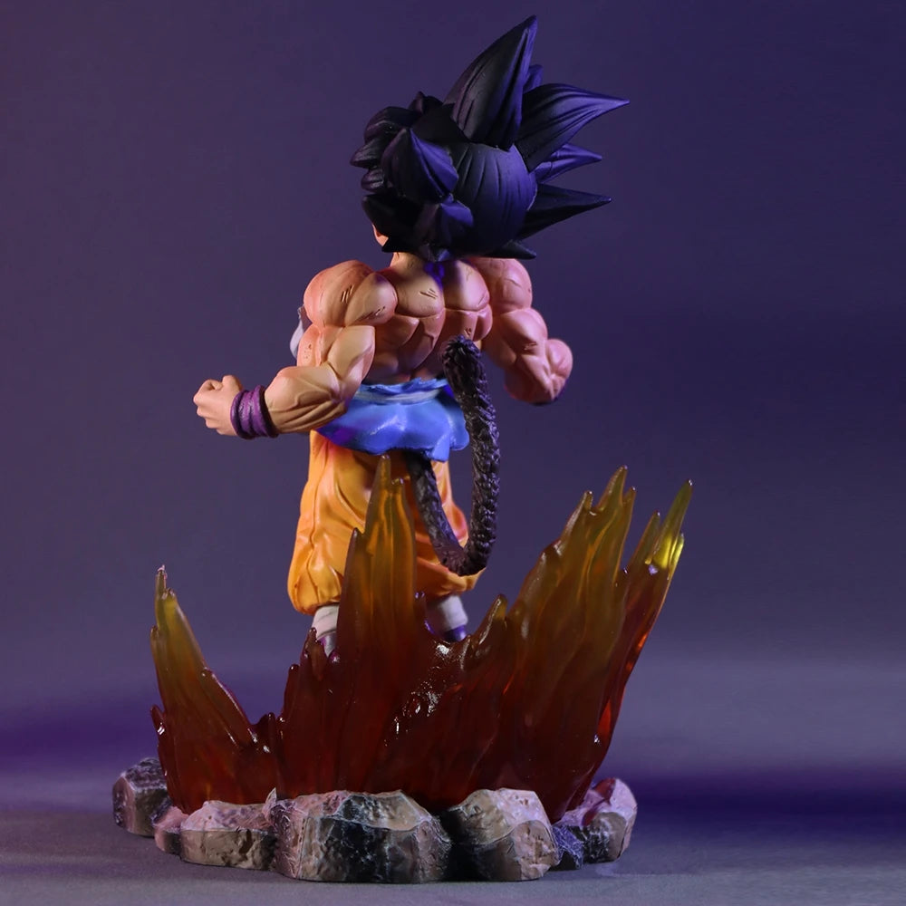 Dragon Ball Goku Transformation Anime Figure PVC