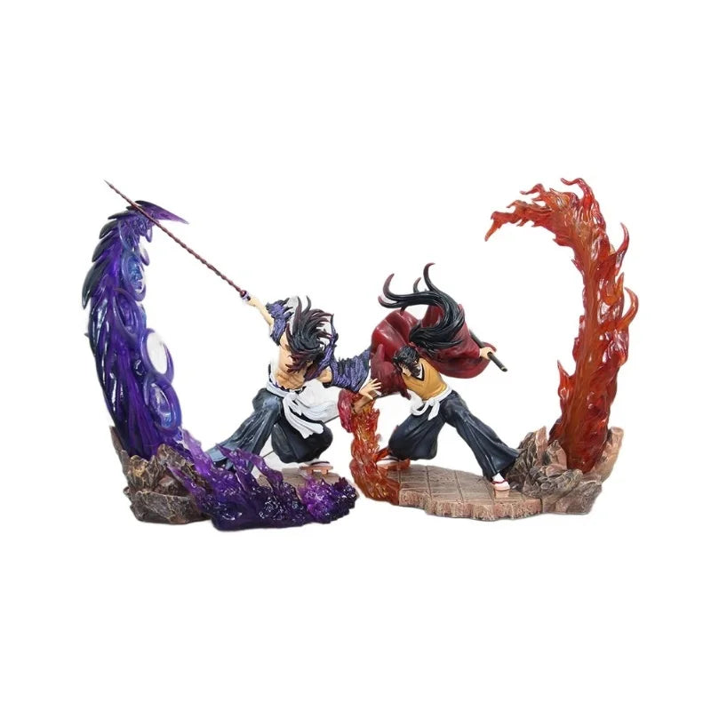 Demon Slayer Yoriichi Tsugikuni Vs Kokushibo Anime Figure PVC