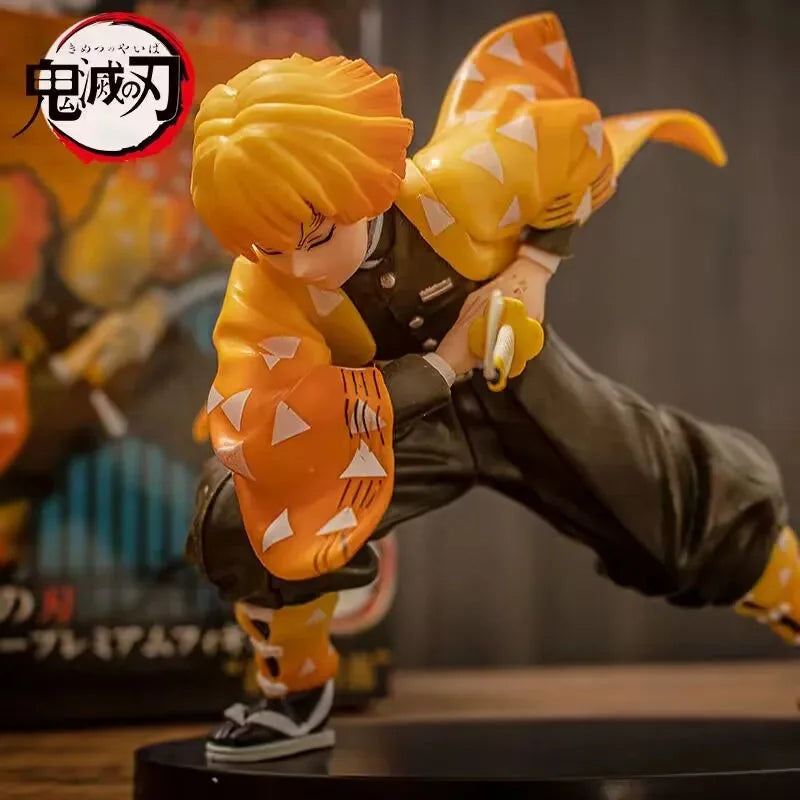 Demon Slayer Agatsuma Zenitsu Anime Figure PVC
