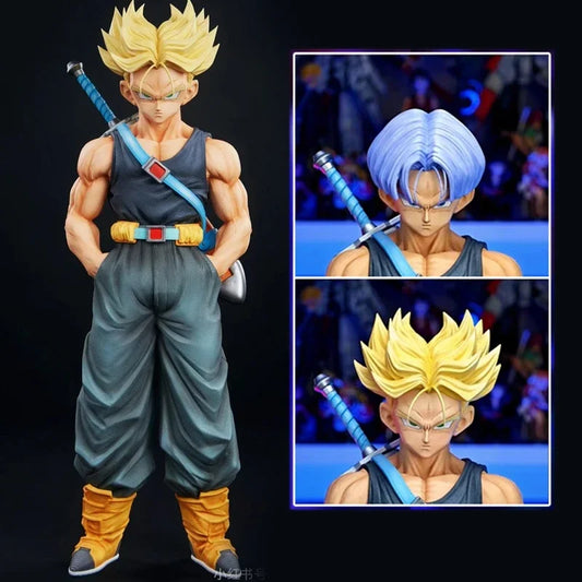 Dragon Ball Trunks Super Saiyan Anime Figure PVC