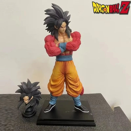 Dragon Ball GT Super Saiyan 4 Son Goku and Prince Vegeta Anime Figure PVC