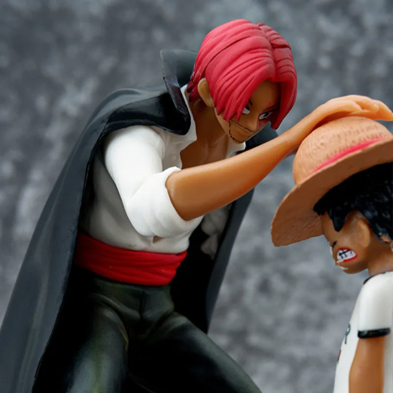 One Piece Luffy & Shanks Anime Figure PVC