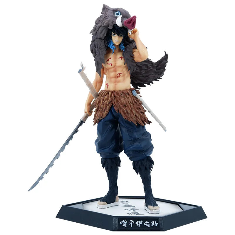 Demon Slayer Hashibira Inosuke Anime Figures PVC