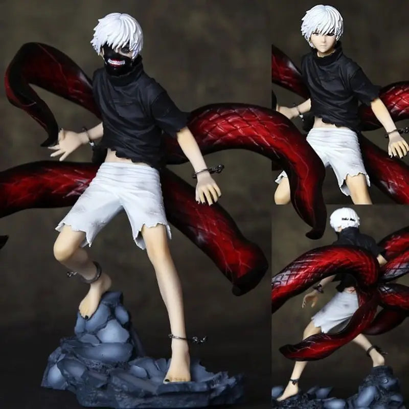 Tokyo Ghoul Kaneki Ken Mask Centipede Face Anime Figure PVC
