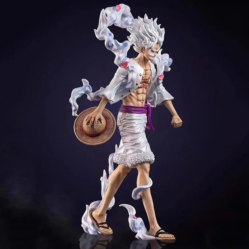 One Piece Monkey D. Luffy Gear 5 Anime Figure PVC